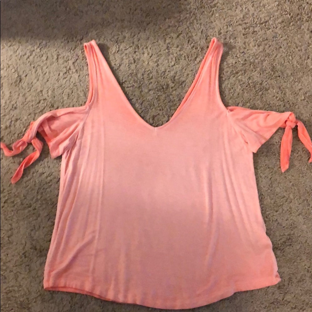 Cold shoulder T-shirt